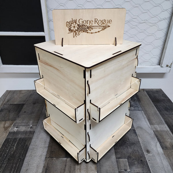 Rotating Card Display