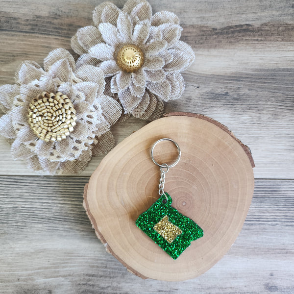 Oregon Acrylic Keychain