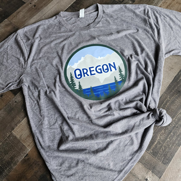 Oregon Unisex Crew Neck T-Shirt