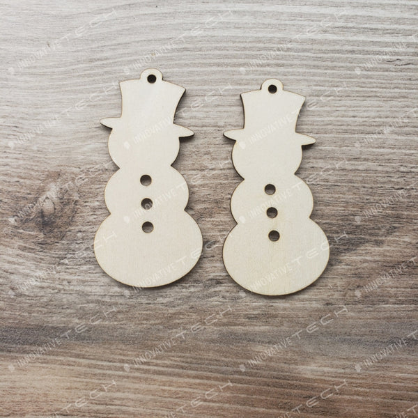 3 Ball Snowman With Hat