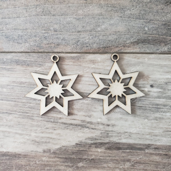 Christmas Earrings Star
