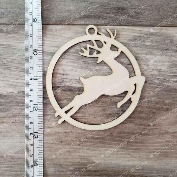 Christmas Ornament Flying Reindeer