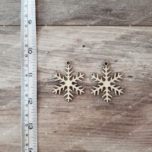 Christmas Snow Flake Earrings