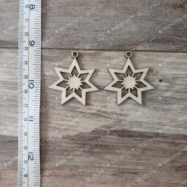 Christmas Star Earring