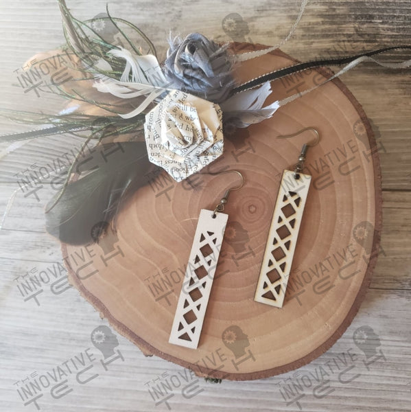 Lattice Bar Earring Earrings