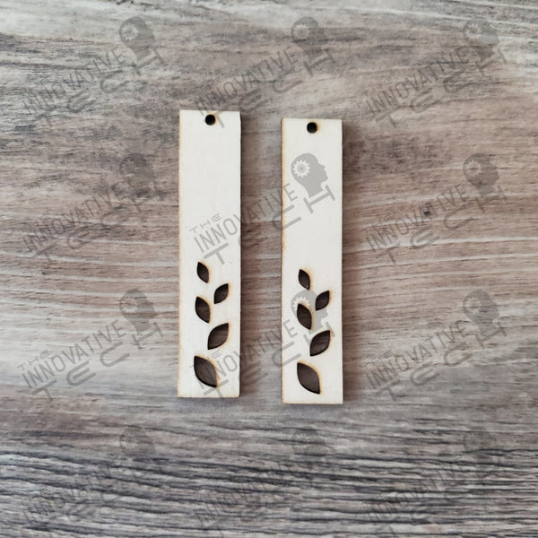 Leaf Bar Earring