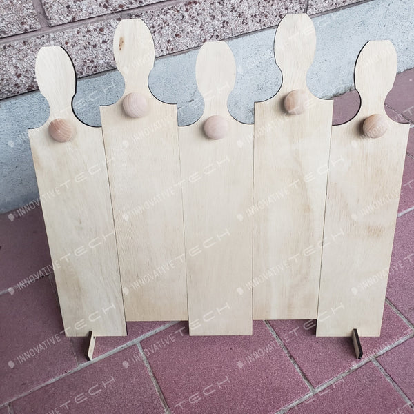 Necklace Display With Knobs