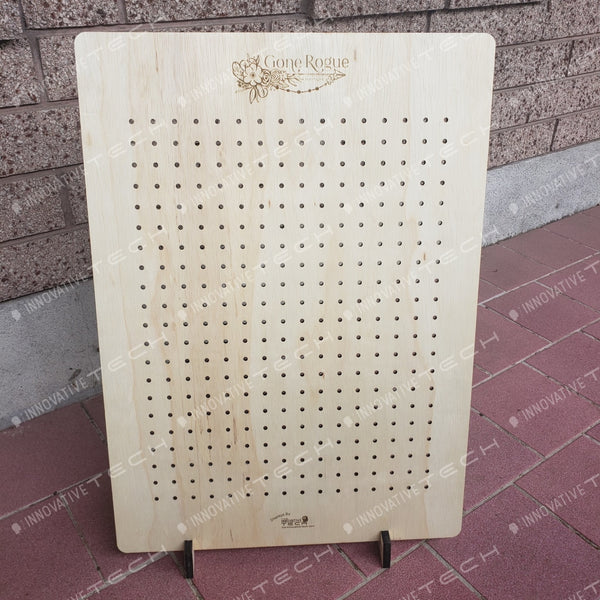 Retail Peg Board Display Flat Board Cases