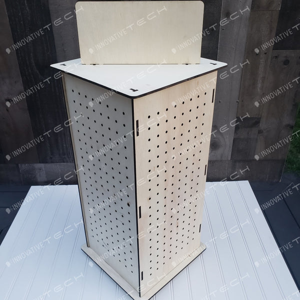 Small Portable Pegboard Display