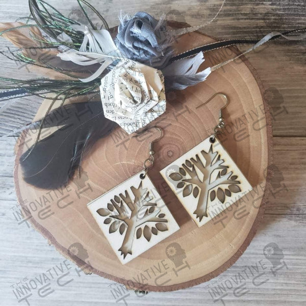Square Tree Earring Earrings