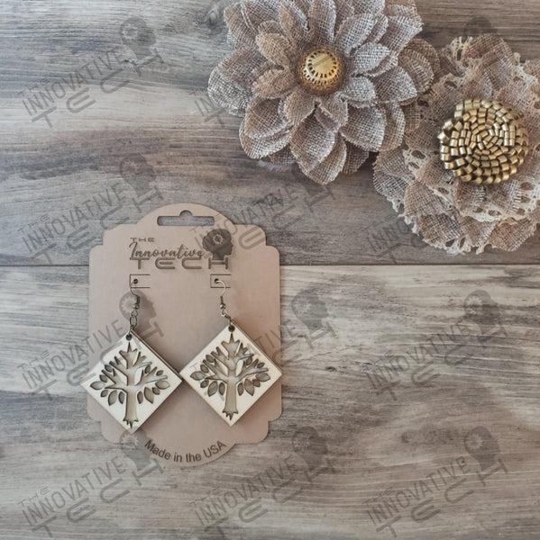Square Tree Earring Earrings