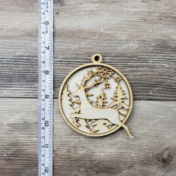 Woodland Creatures Ornaments Deer