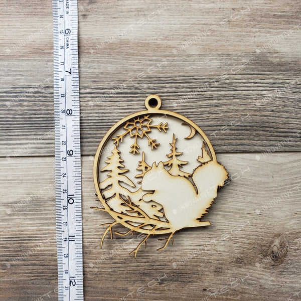 Woodland Creatures Ornaments Squirrel