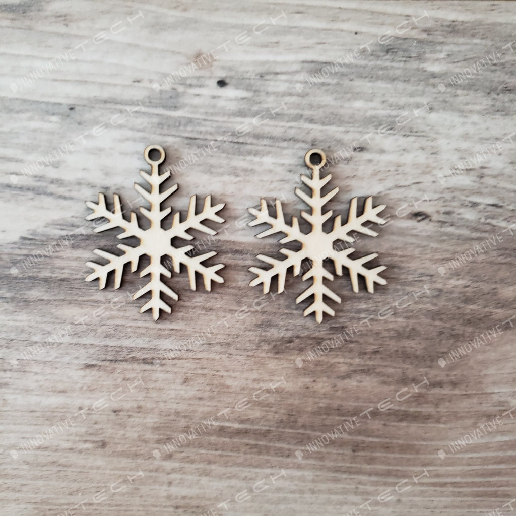 Christmas Snow Flake Earrings